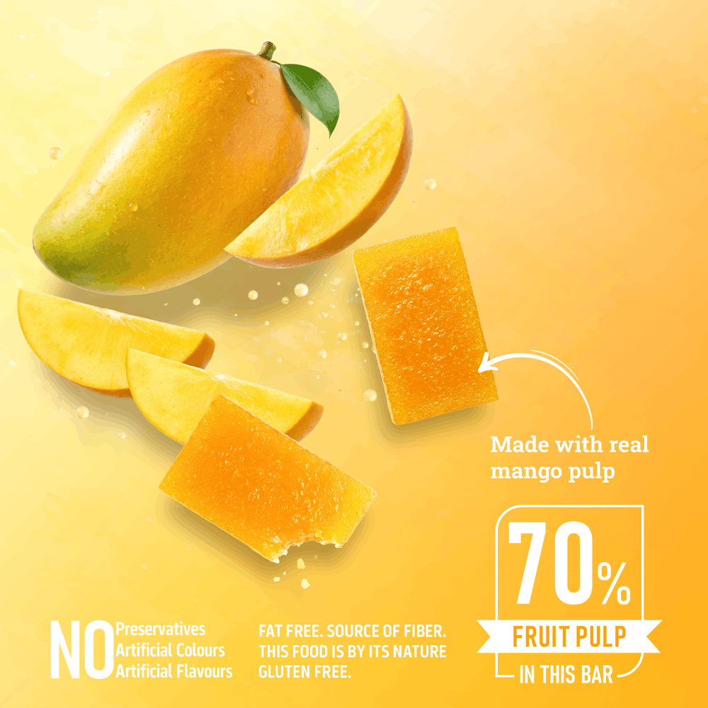 Mini Orange & Mango Bites (Pack of 4)
