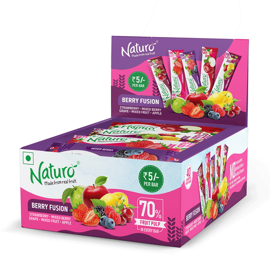 Naturo Dispenser Berry Fusion Fruit Bars 300g