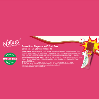 Naturo Dispenser Guava Blast 300g