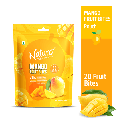 Naturo Mango Fruit Bites (Pack of 2)