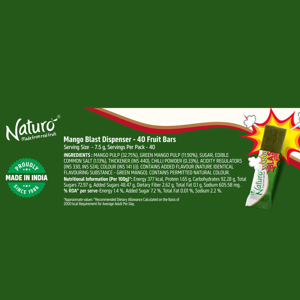 Naturo Dispenser Mango Blast 300g
