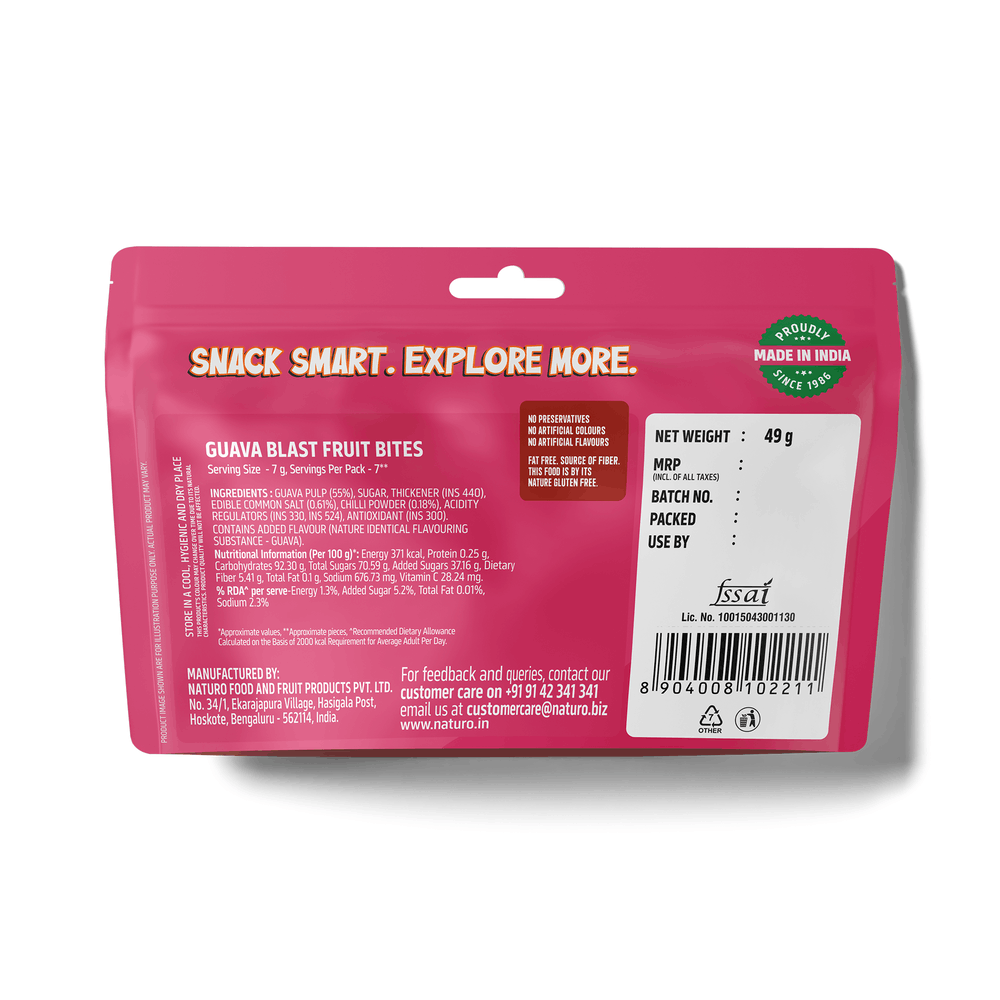 Mini Guava Blast Bites (Pack of 4)