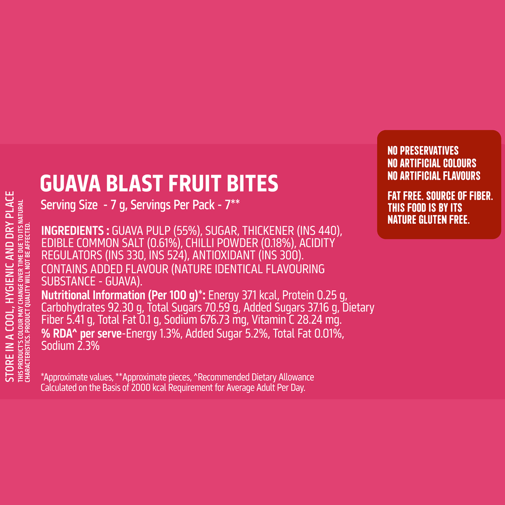 Mini Guava Blast Bites (Pack of 4)