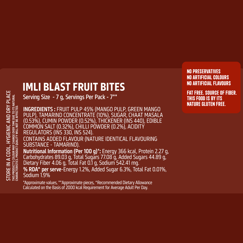 Mini Imli Blast Bites (Pack of 4)