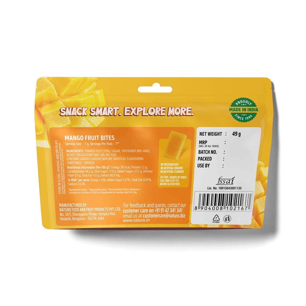 Mini Mango Bites (Pack of 4)