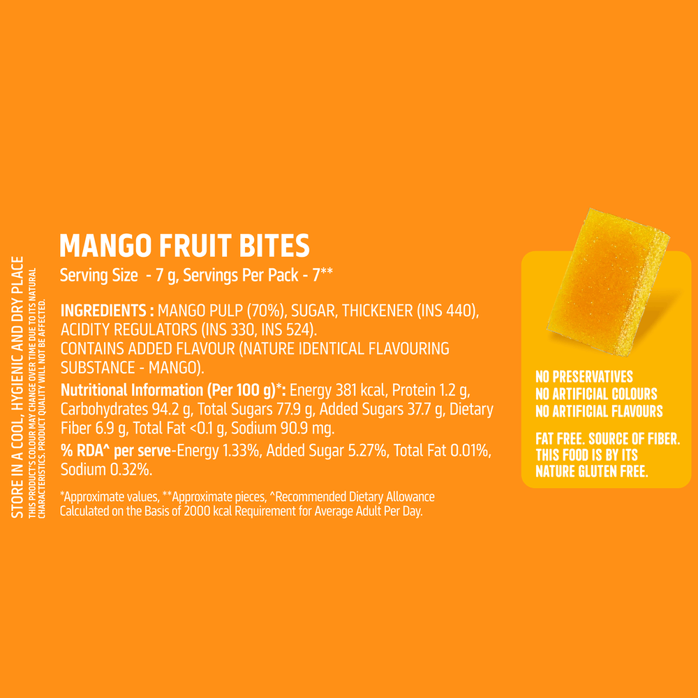 Mini Mango Bites (Pack of 4)