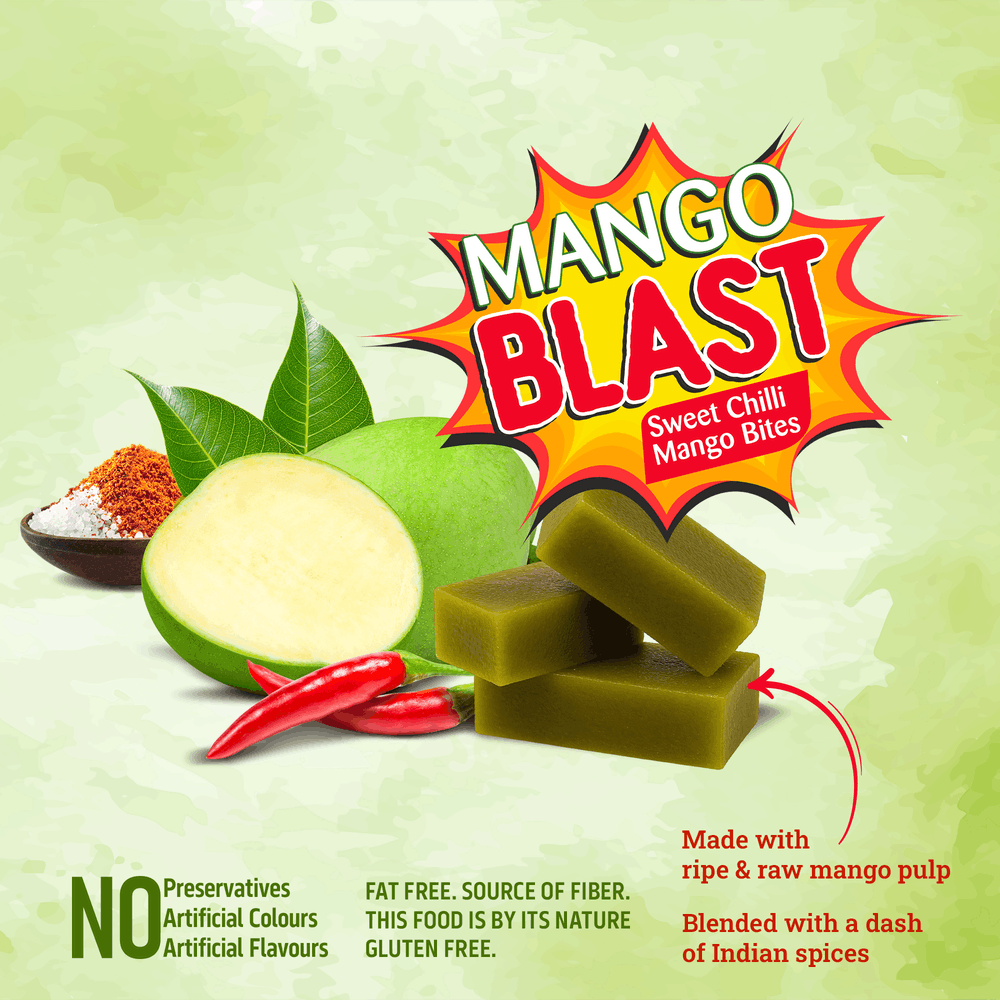Mini Mango Blast Bites (Pack of 4)