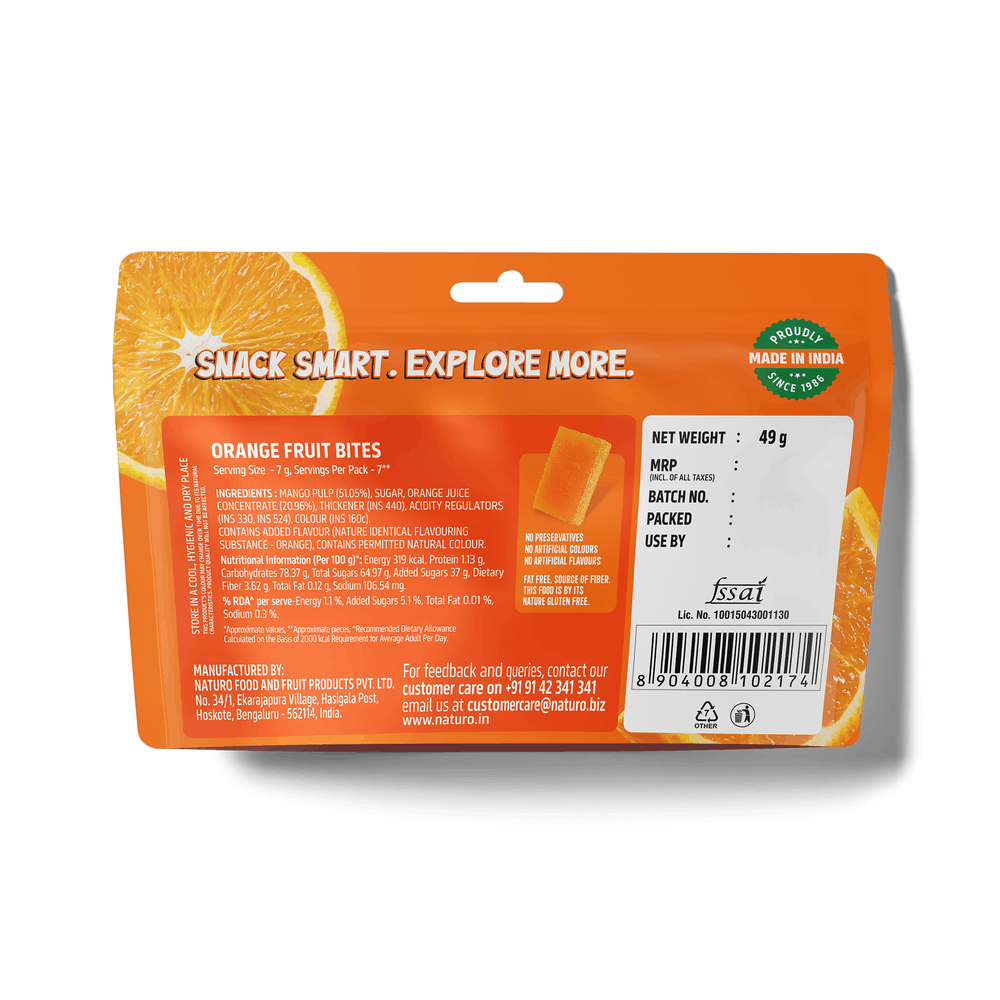 Mini Orange Bites (Pack of 4)