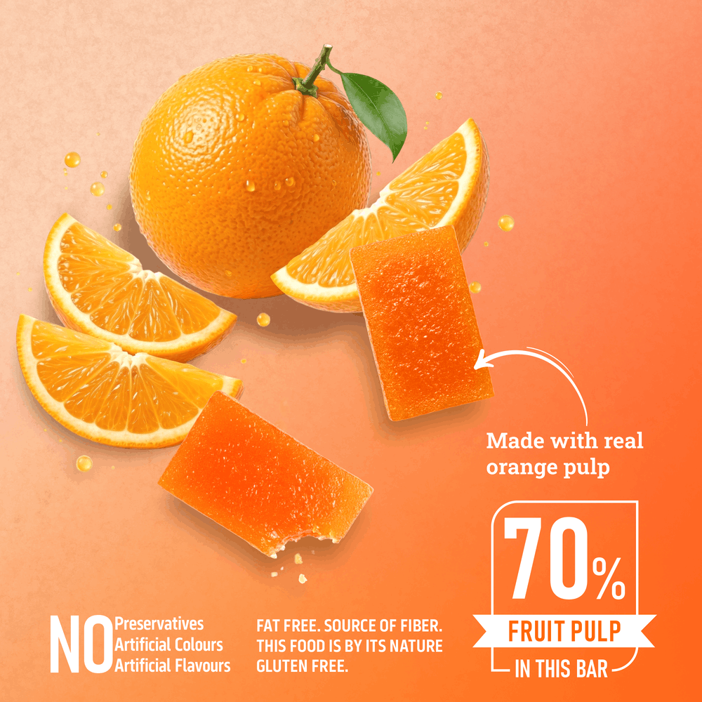 Mini Orange & Mango Bites (Pack of 4)