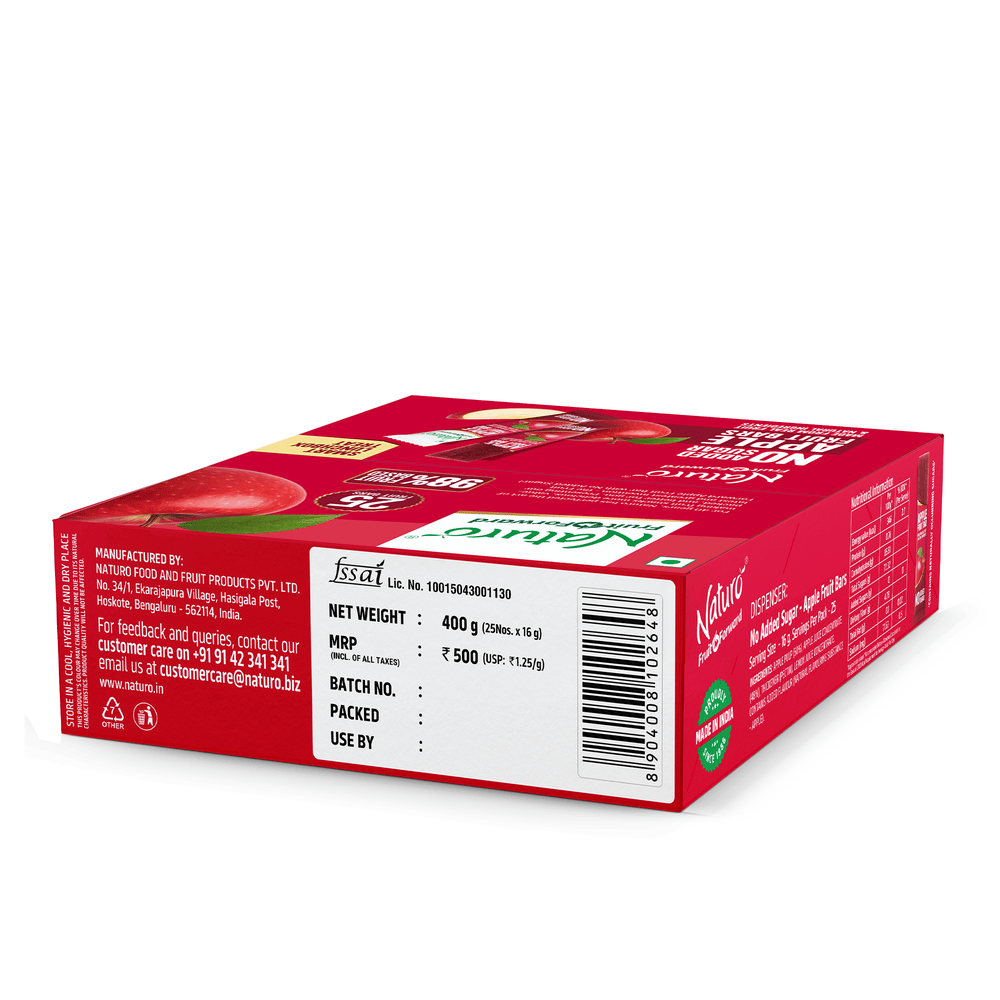Naturo NAS Dispenser Apple 400g