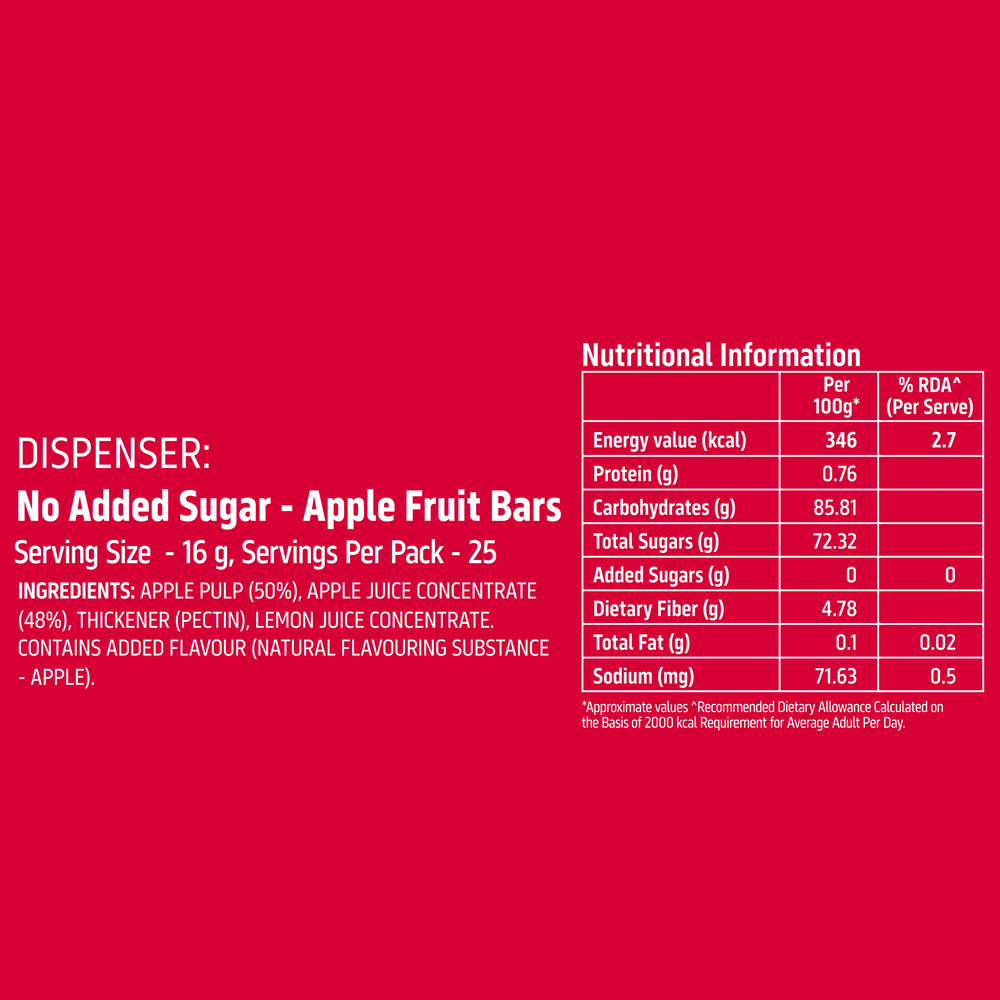 Naturo NAS Dispenser Apple 400g