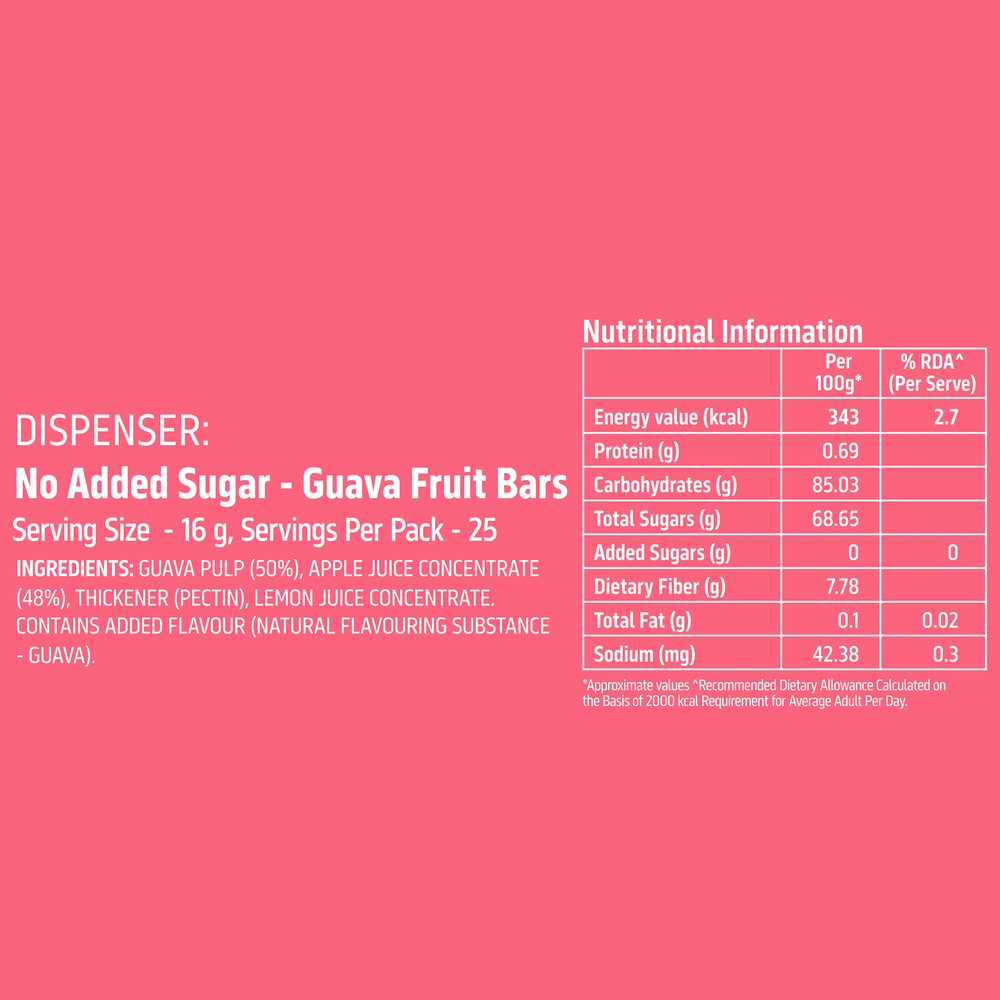 Naturo NAS Dispenser Guava 400g