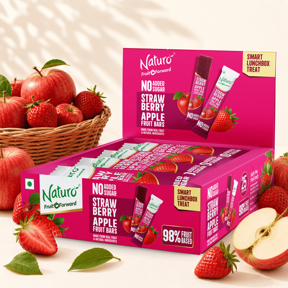 Naturo NAS Dispenser Strawberry Apple 400g