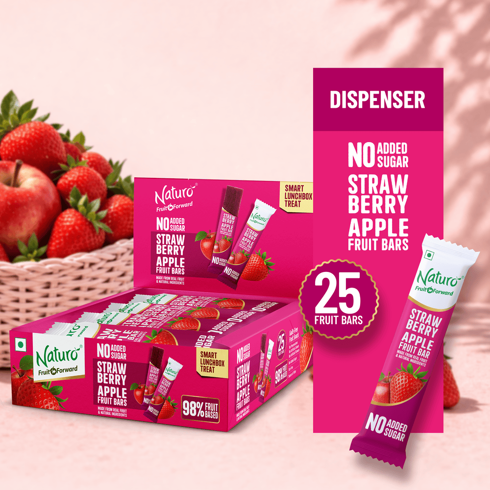 Naturo NAS Dispenser Strawberry Apple 400g