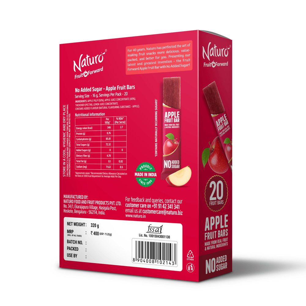 Naturo NAS MP Apple 320g