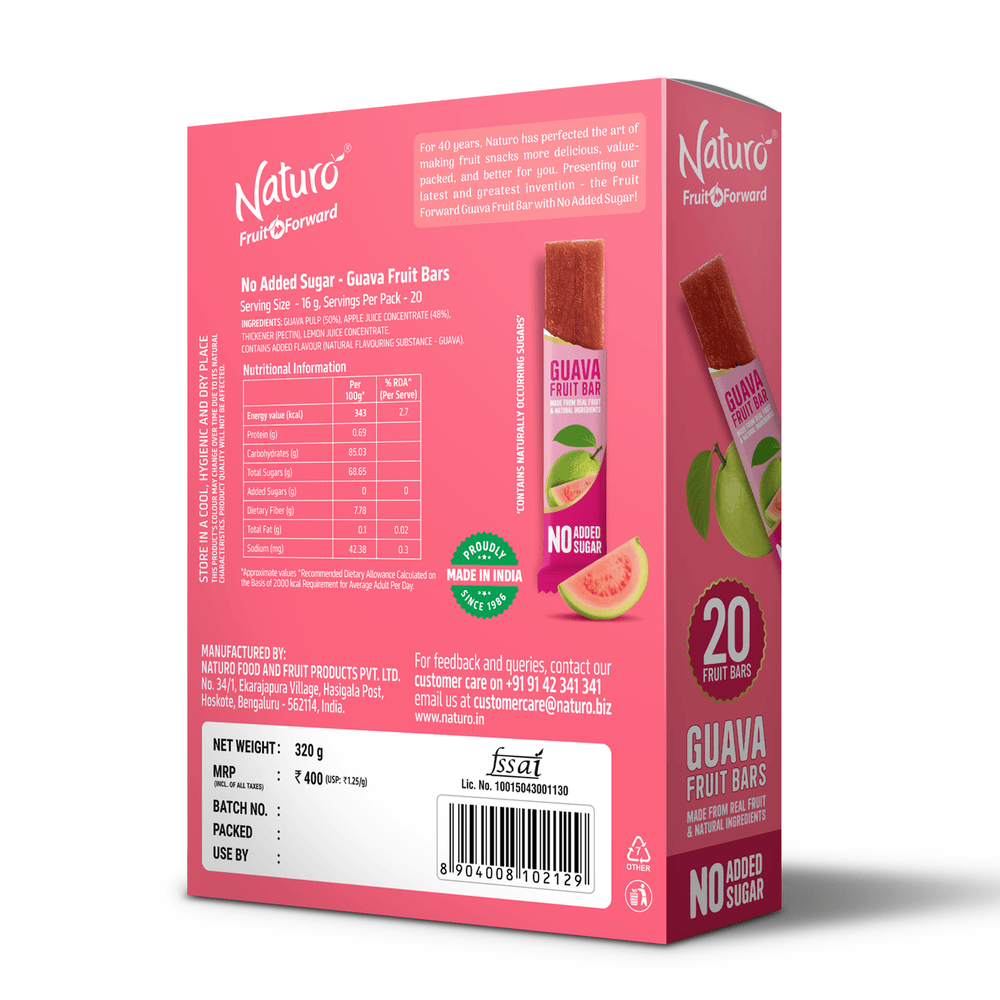 Naturo NAS MP Guava 320g