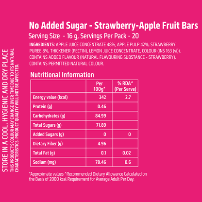 Naturo NAS MP Strawberry Apple 320g