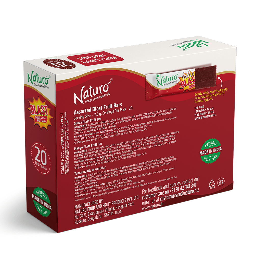 Naturo Assorted Blast MP 150g (Pack of 2)