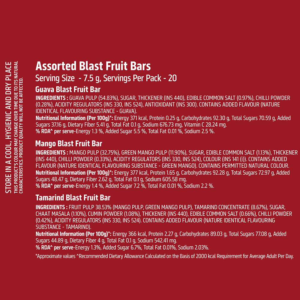 Naturo Assorted Blast MP 150g (Pack of 2)