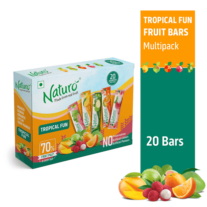 Naturo Tropical Fun Multipacks 150g (Pack of 2)